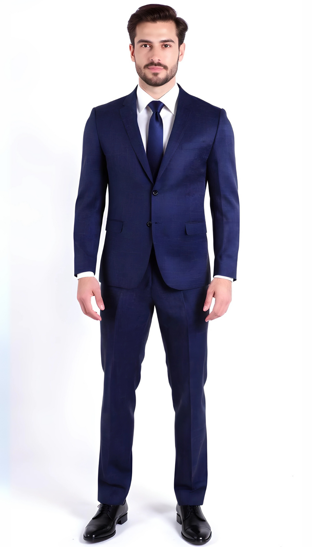 The Langford 2 Button Slim Fit Notch Lapel Suit-1