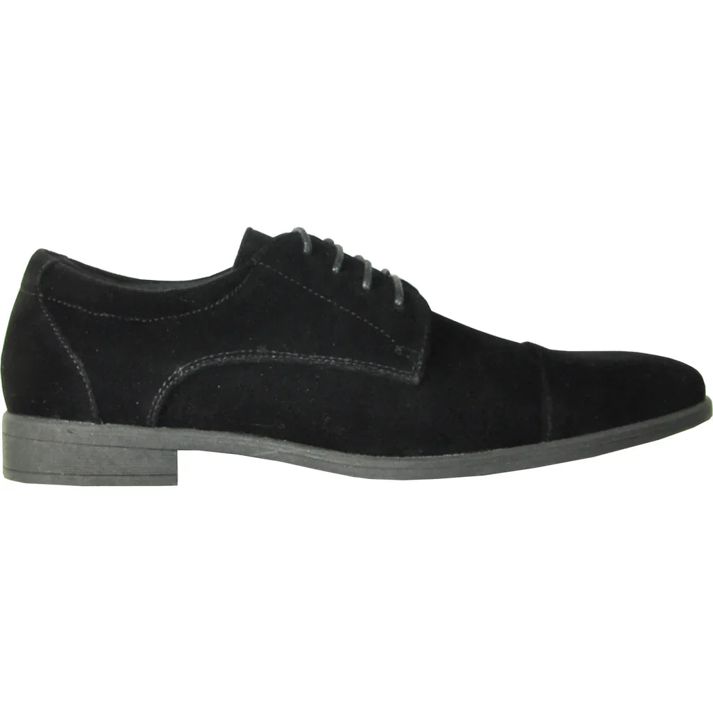 VANGELO Men Dress Shoe KING-4 Oxford Formal Tuxedo for Prom and Wedding